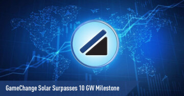 Společnost GameChange Solar překonala hranici 10 GW