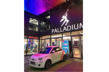 Zákazníci nákupního centra Palladium mohou vyhrát hned dva vyladěné vozy Fiat 500 Hybrid