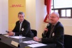 Jakub Tomšovský, obchodní ředitel DHL Express pro Českou republiku a Petr Megela, Client Bussines Partner GfK 
