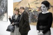 Jacque Renoir a filosofka a básnířka Claude Montserrat společně s Katarinou Brunclíkovou, která vytvořila koncepci výstavy (FOTO: Jaroslav Kučera)