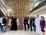 Věra Komárová (v bílém uprostřed) v Dubaji, kde byl Dermacol součástí veletrhu EXPO 2020 (Foto: Dermacol)
